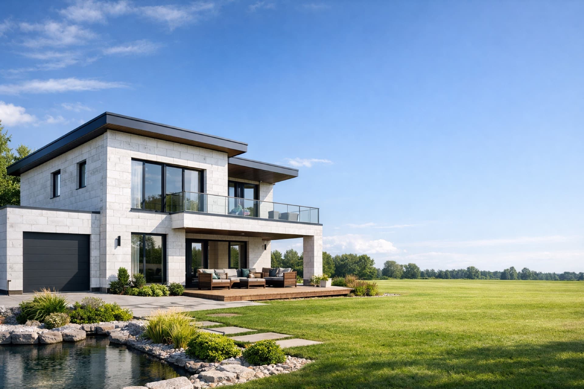 Дом из газобетона в Крыму