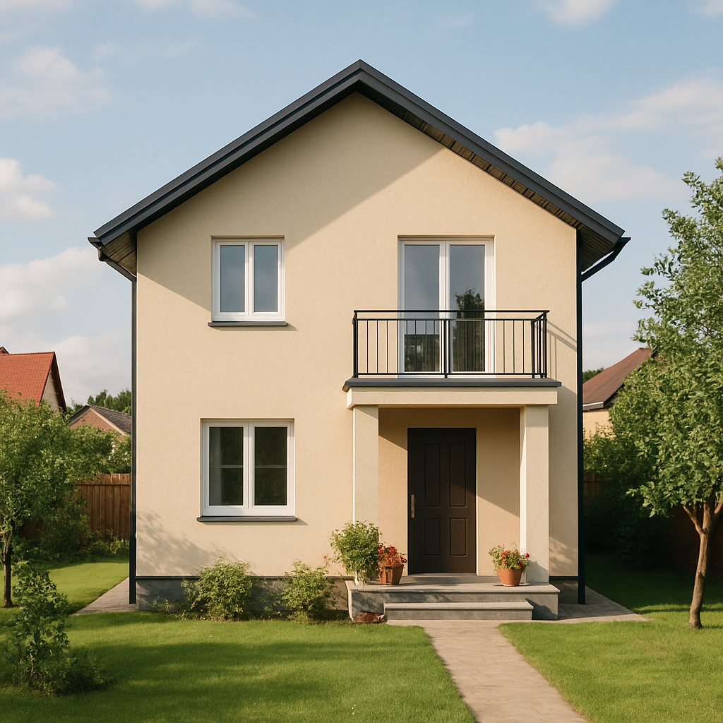 Дом 100 м², двухэтажный в Крыму